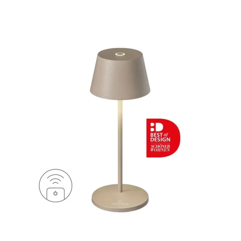 Tischleuchte Touch - Dimmer, IP65 Aluminium - Seoul Micro RC | Villeroy & Boch - Esszett Luxury | Stilvolles Wohnen mit Charakter