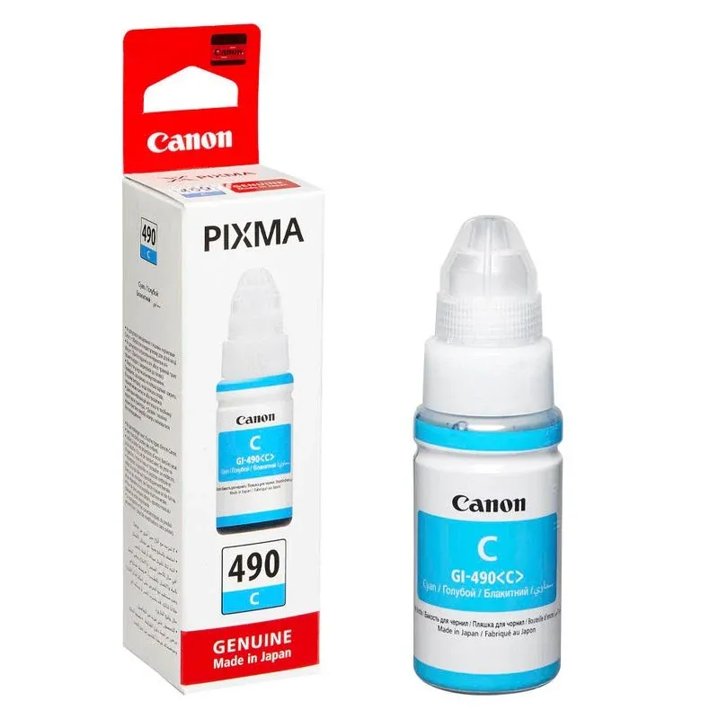 Canon GI-490 C cyan Tintenflasche