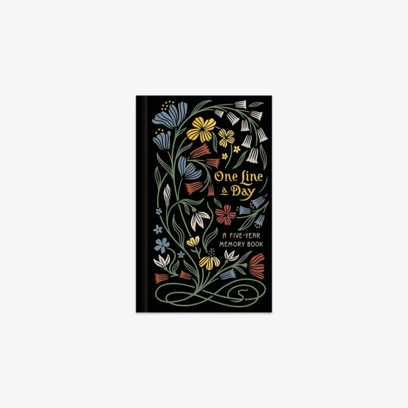 JOURNAL 'ONE LINE A DAY' // FLOWERY