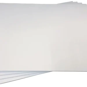 Einfache Schreibtischunterlage Malblock Zeichenblock blanko 40 Blatt, DIN A2, Qualitäts-Offset-Papier 80g/m² (22343)
