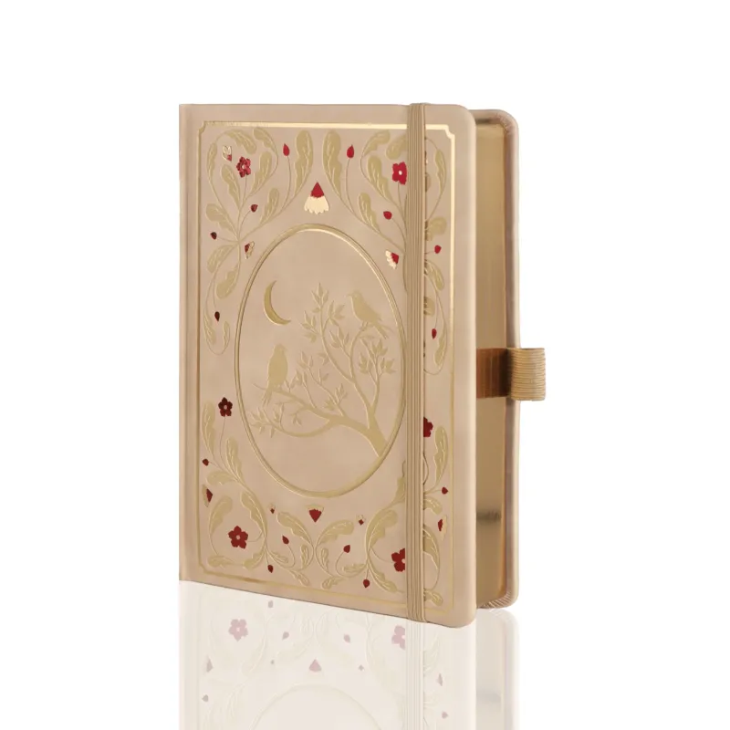 A5 Moonlight Melody Notebook - Beige