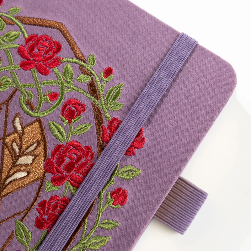 A5 Gothic Candle Notebook - Purple – Bild 3