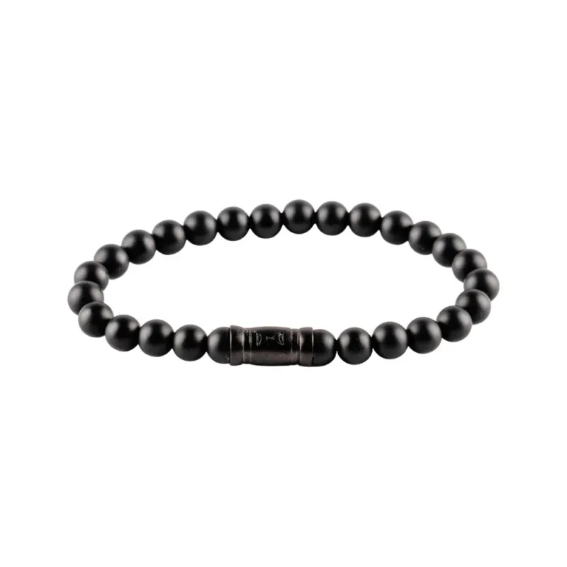 AZE Jewellery Kinderarmband Black Elk Peak Schwarz 16cm