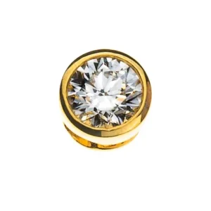 Anhänger Solitär Gelbgold 750 0.33ct.