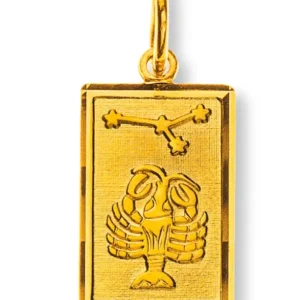 Anhänger Sternzeichen Krebs Gelbgold 750