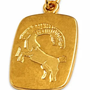 Anhänger Sternzeichen Steinbock Gelbgold 750