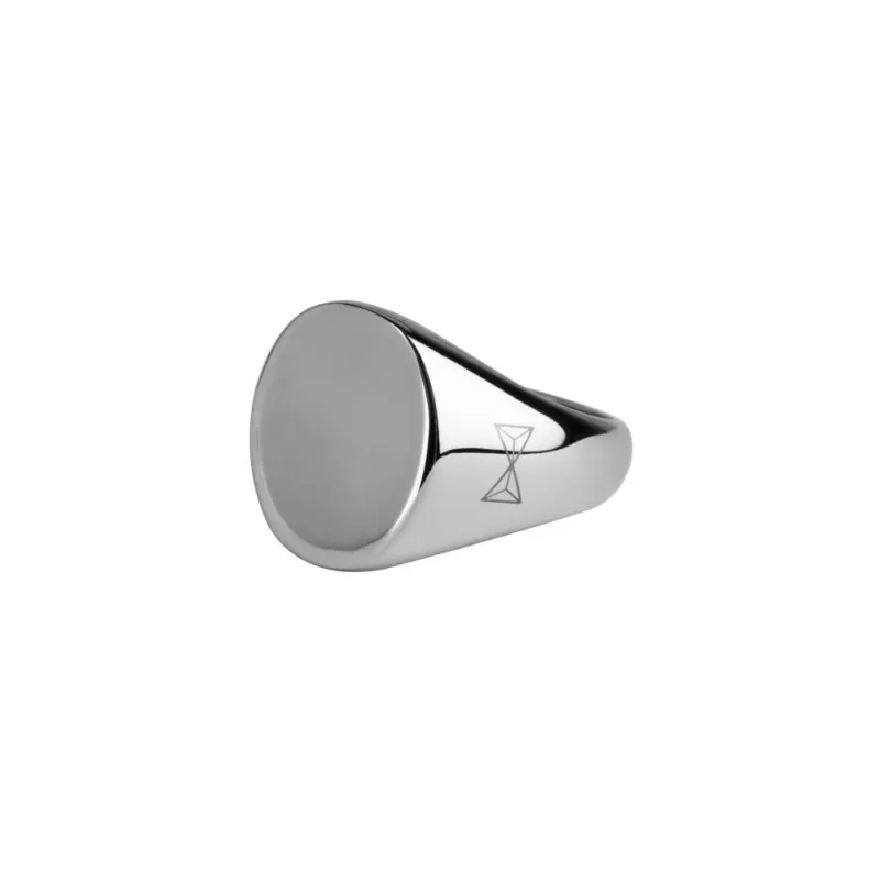 AZE Jewellery Herren Siegelring Inox Silber