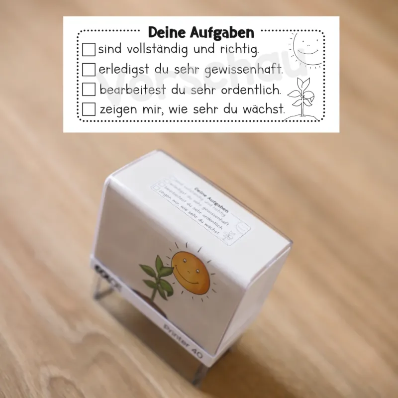 Stempel 'Positiver Aufgabenstempel' - DieGrundschulkiste X Materialwiese