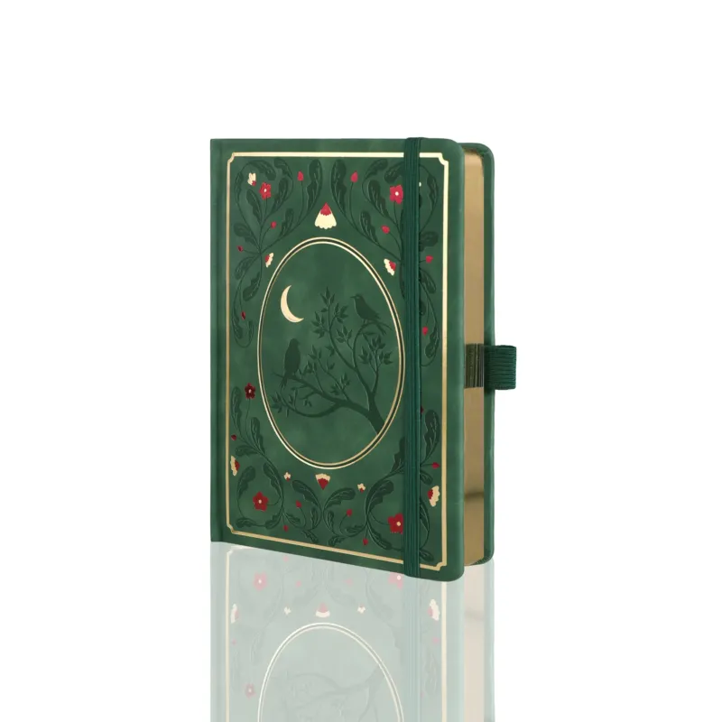 B6 Moonlight Melody Notebook - Green
