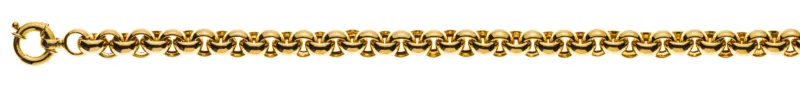 Armband Erbs Gelbgold 750 ca. 7mm halbmassiv