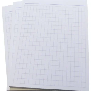 Notiz-Block - rautiert in Blau - 50 Blatt DIN A6 Format (22301)
