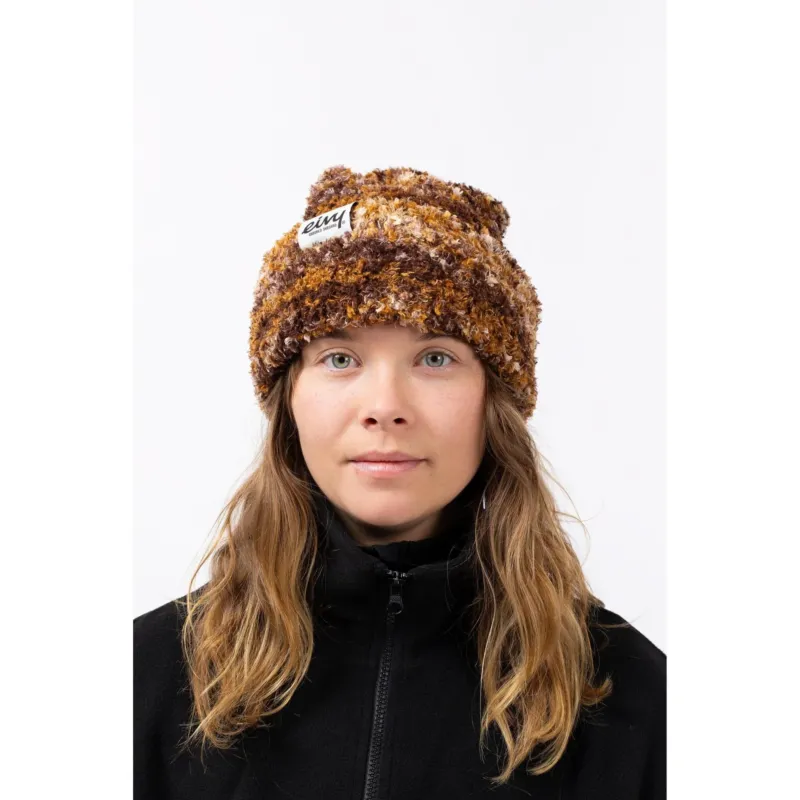 Eivy Boucle Knit Beanie Damen Mütze Brown-Nitrobags-Shop