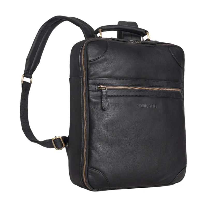 Businessrucksack echtes Leder