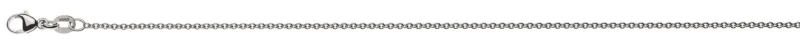 Collier Rundanker Weissgold 375 ca. 1.6mm Light Version