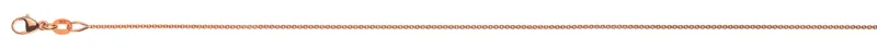 Collier Rundanker Rotgold 750 ca. 0.9mm