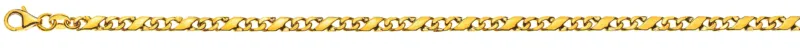 Collier Carrera poliert Gelbgold 750 ca. 3.5mm