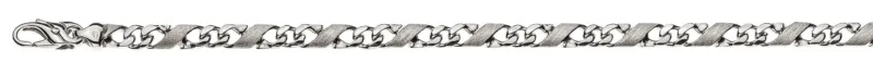 Armband Carrera poliert satiniert Weissgold 750 ca. 5,0mm