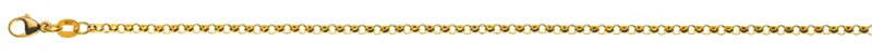 Armband Erbs Gelbgold 750 ca. 2,4mm