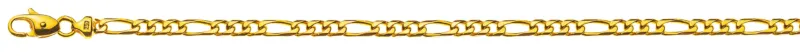 Collier Figaro Gelbgold 375 ca. 4,0mm