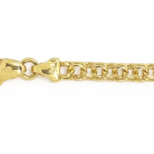 Collier Garibaldi Gelbgold 750 5.0mm 50cm