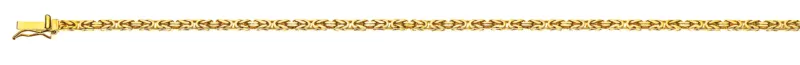 Collier Konigskette klassisch Gelbgold 750 ca. 2.0mm
