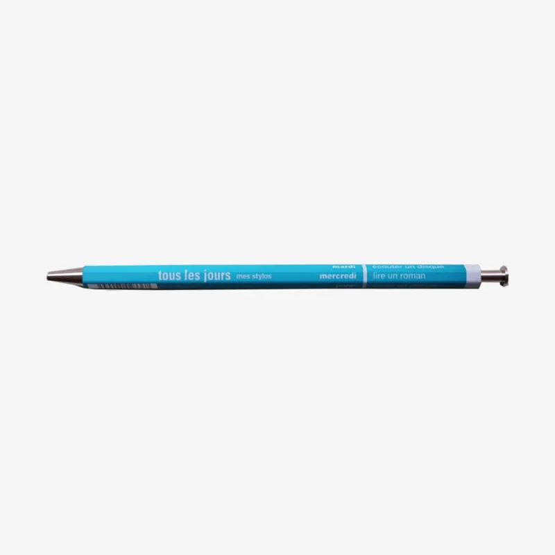 DAYS BALLPOINT PEN 0.5mm // TURQUOISE
