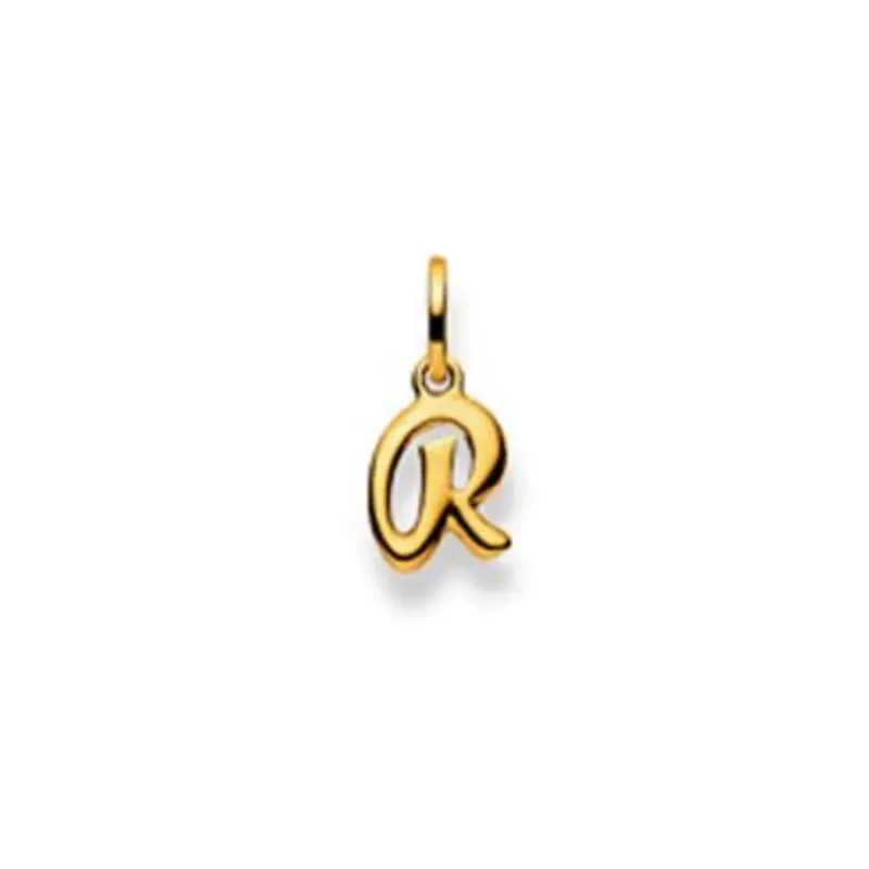 Buchstaben Anhänger in 18 Karat Gold - 750 - P