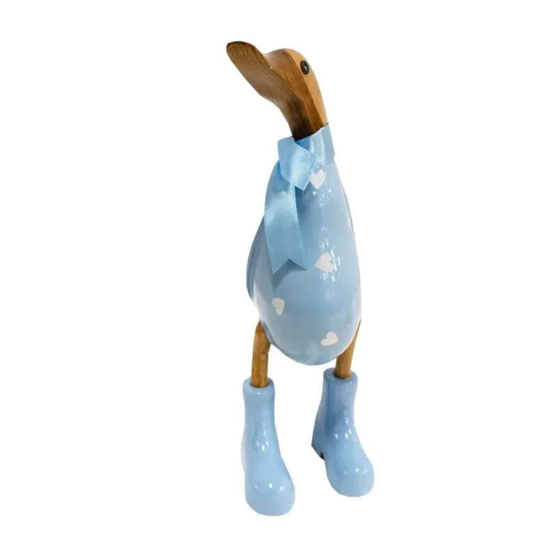 Jojo Living Holz-Babyente blau 30cm