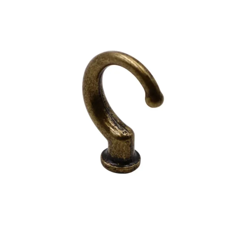 Einzelner Kleiderhaken - Antik Gold – Furnica