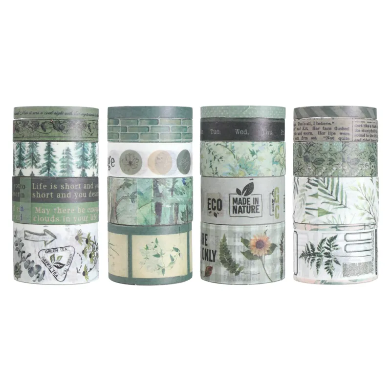 Forest Dreamscape Washi Tape - Plant Stories - Set of 20