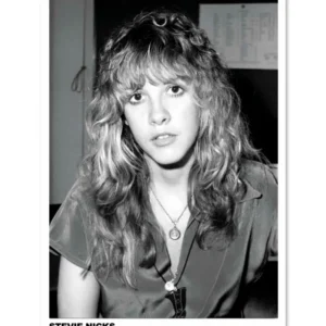Stevie Nicks Poster Retro Fotografie von 1977 - 61x91,5 cm