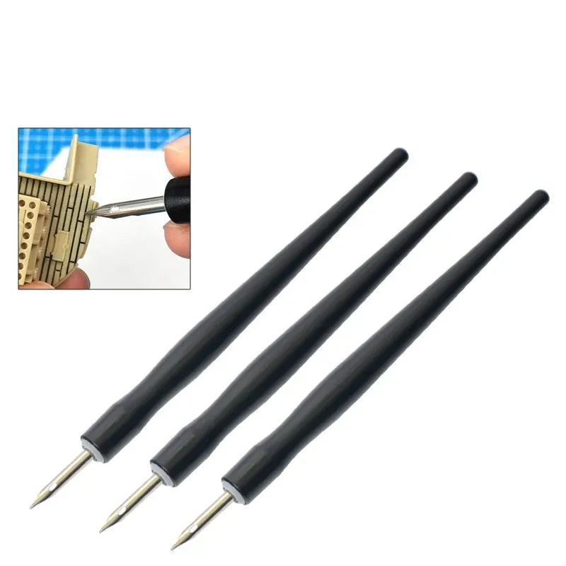 Gundam Panel Line Marker Pen No-Wipe Flow-In Formula Set of 3