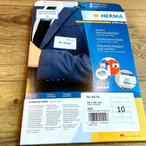 Herma 4514 Etiketten Textil 200