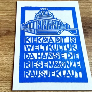 Postkarte Bode-Museum (Flitzpost)
