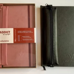 Notizbuch Set mit Federmäppchen A5 90g Clairefontaine MyEssential°
