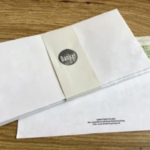 Briefumschläge DL oF 20St. weiß DRP Direktrecycling - Polly Paper - Umweltfreundliche Schreibwaren