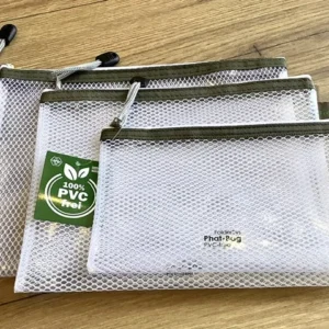 Reißverschlusstasche transparent FolderSys°
