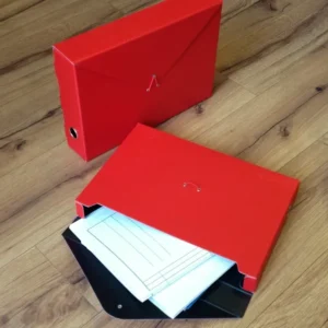 Dokumentenbox Projektbox rot 7cm