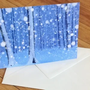 Briefkarte Wintermärchen (art+nature)