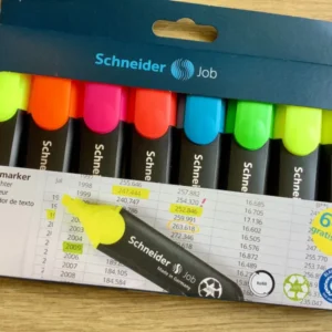 Textmarker Set 6+2xgelb gratis 90% recycelt