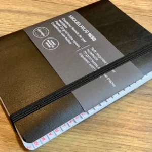 Registerbuch A6 200 Blatt schwarz kariert A-Z