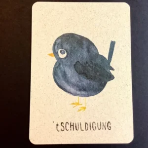Postkarte "‘tschuldigung" (Sehrsehrnice) - Polly Paper - Umweltfreundliche Schreibwaren