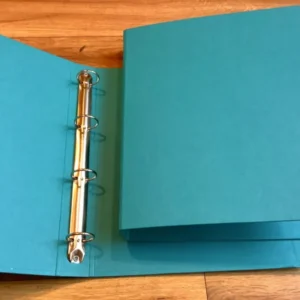 Ringbuch 4 Ringe türkis Teksto RC