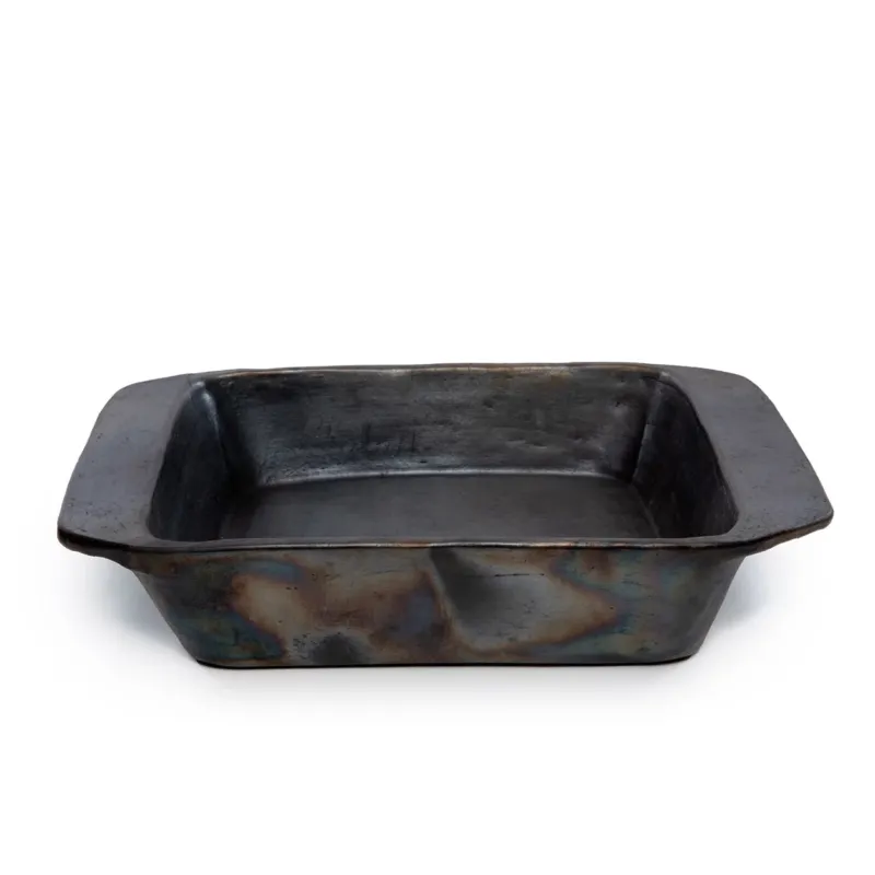 Ofenform – Terrakotta, Schwarze Oberfläche, Robuste Verarbeitung | Bazar Bizar Antwerp