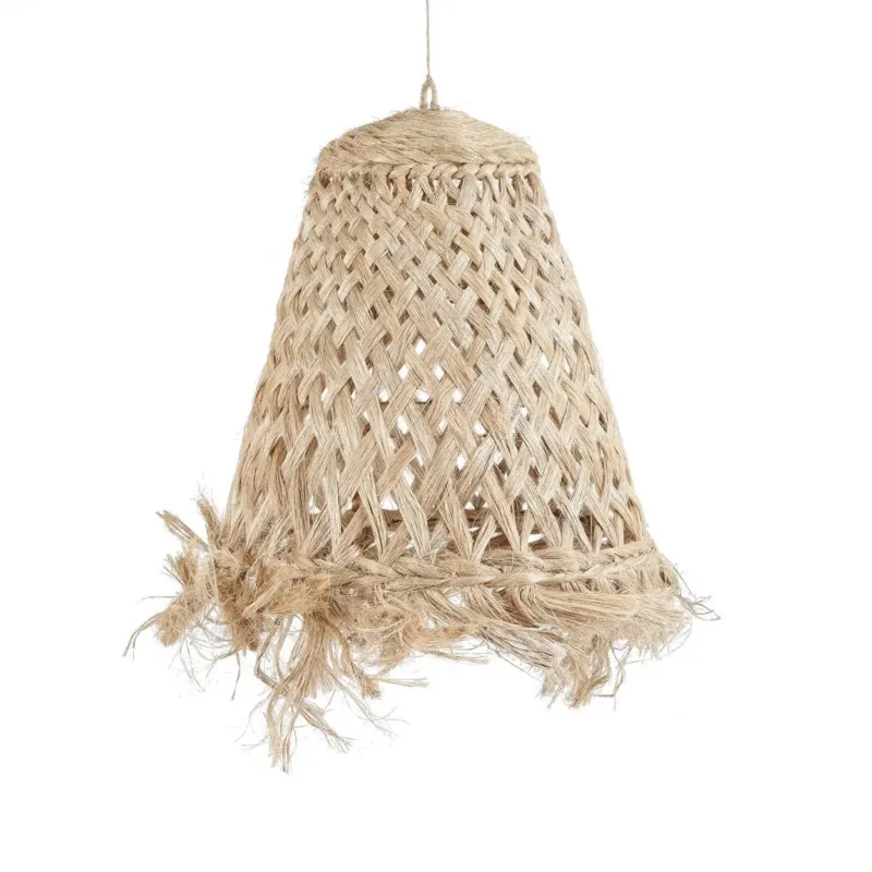 Pendelleuchte – Abacagras, Geflochtenes Design, Quallenform, M - Jelly Fish | Bazar Bizar Antwerp