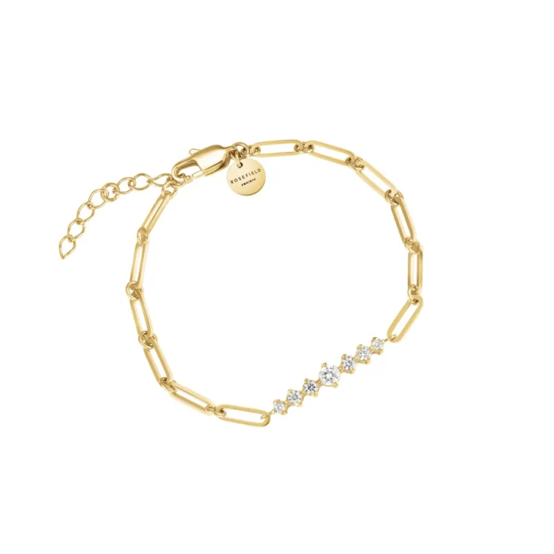Rosefield Damen Armband Gold vergoldet