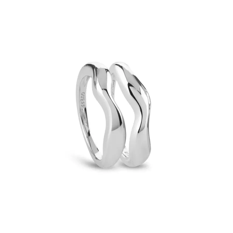 GUESS silver Ring FLUID aus 925 Silber