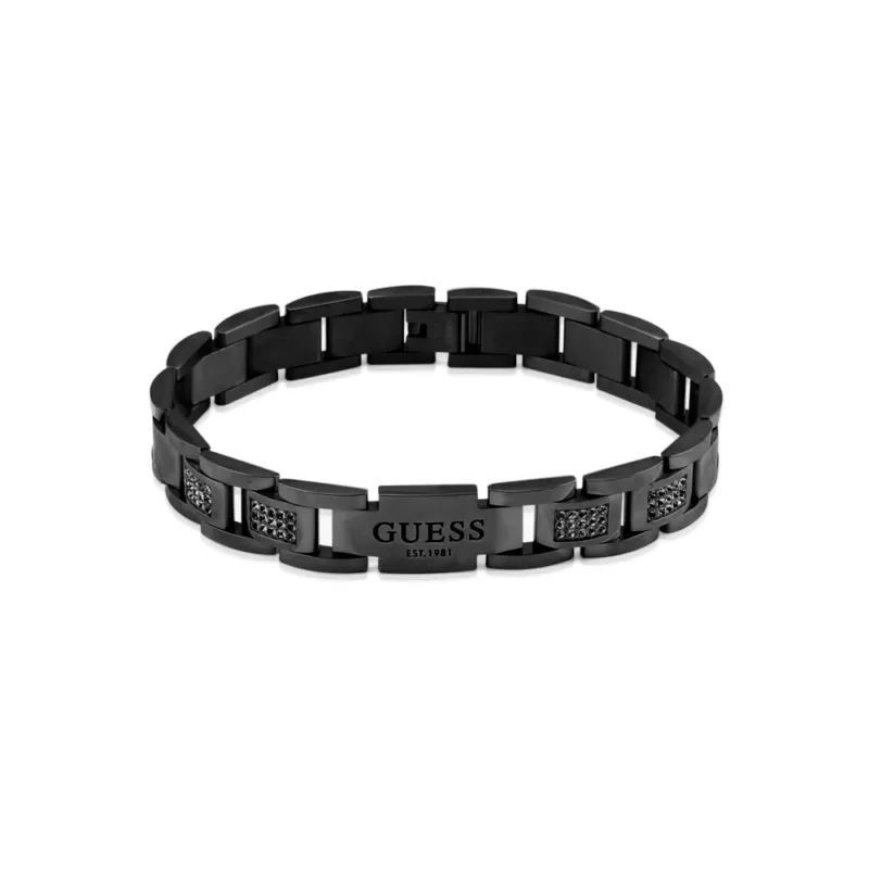 GUESS Herren Armband FRONTIERS aus Stahl