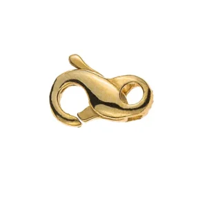 Karabiner 8-er Form Gelbgold 750, 10x5mm, 0.9gr