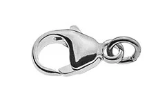 Karabiner Weissgold 375 11x6mm ca. 0.7gr